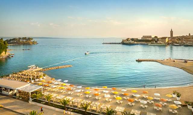 Beaches and crystal-clear sea